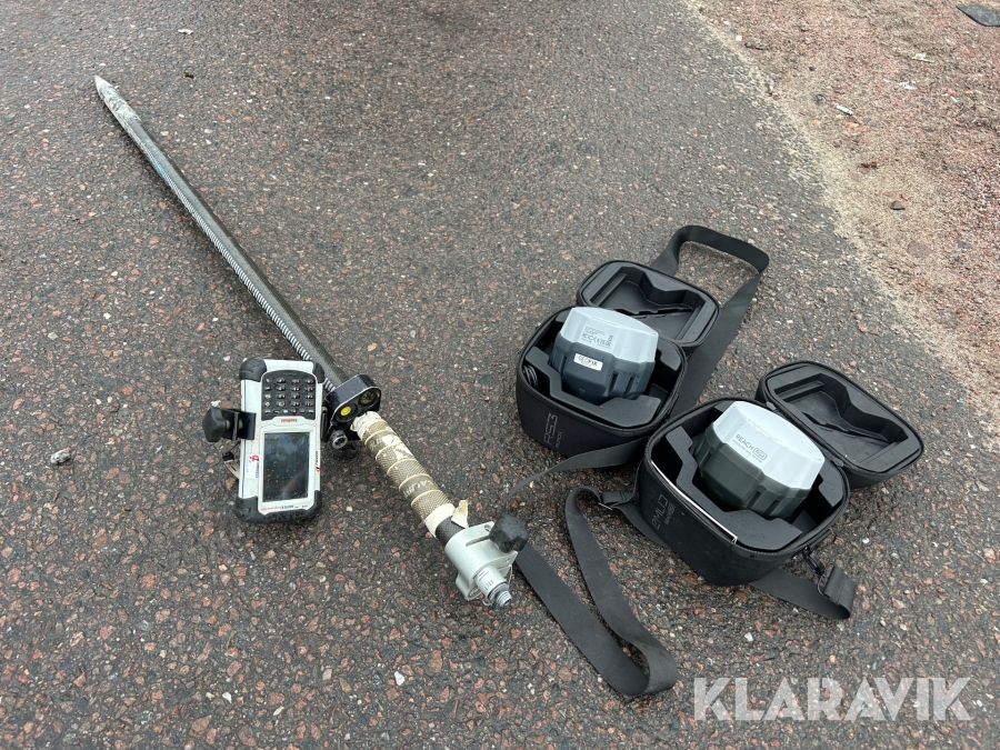 GNSS mottagare, handdator & stång Emlid Reach RS2 & RS3