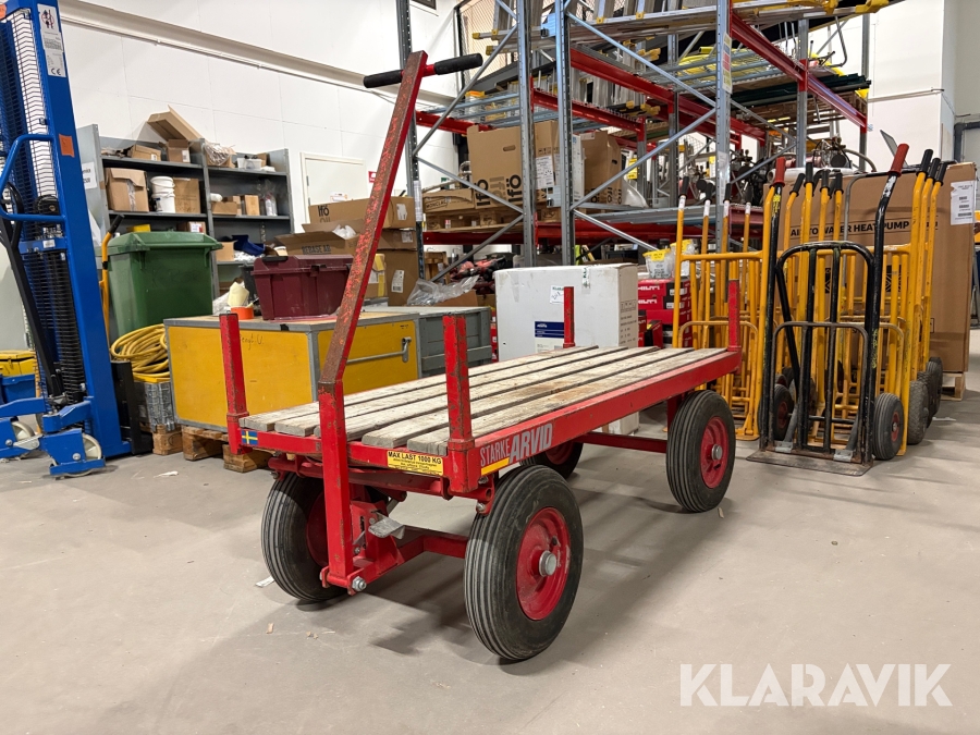 Vagn Starke Arvid 1.5m 4 hjulsstyrning