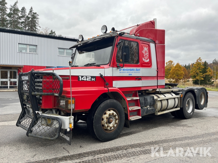Dragbil T Scania 142 Veteran