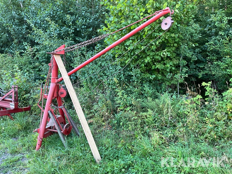 Vajerspel/vajerkran Börjes mekaniska Rottne 871