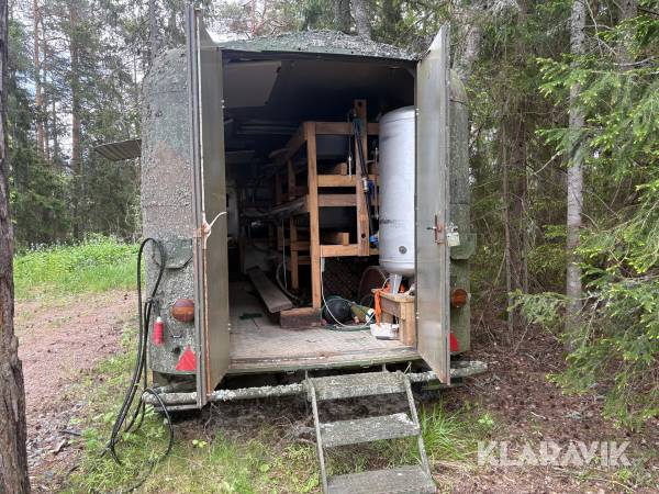 Kräft och fiskodlingsvagn