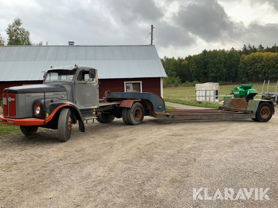 A-traktor med trailer Scania Vabis L75