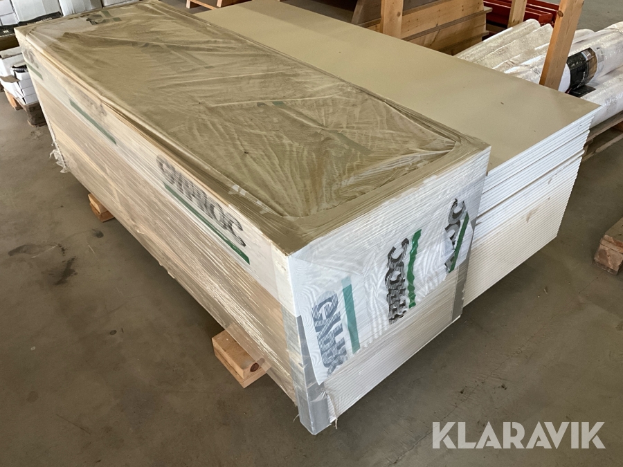 Takgips GYPROC GP 13 ca 90 st, 1800x600x10 mm. ca 97 m2