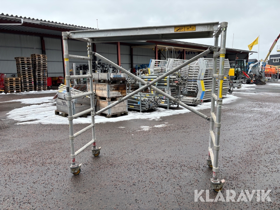 Hantverksställning med plattform Instant Zip-up Snappy VX