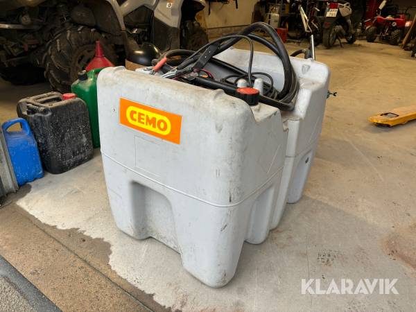 Dieseltank med pump Cemo
