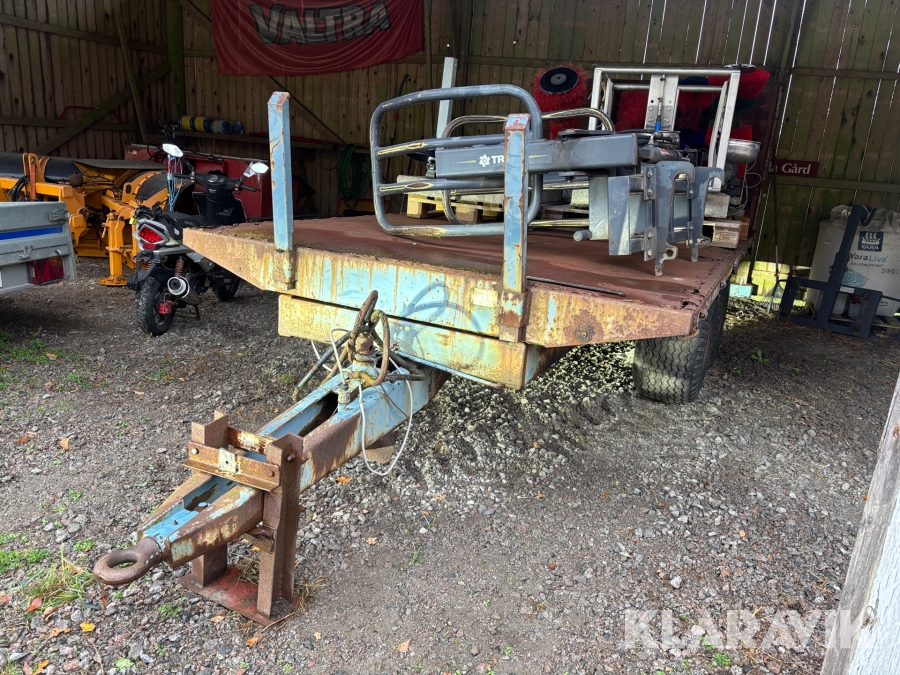 Tippvagn boggie 4,3x2,15m
