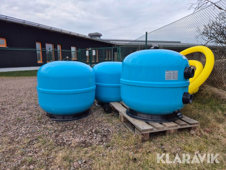 Sandfilter för simbassäng Lacron Walterco LSC-36 3st