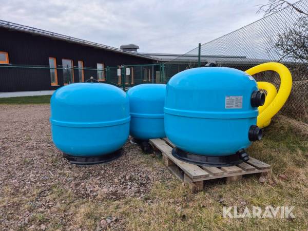 Sandfilter för simbassäng Lacron Walterco LSC-36 3st