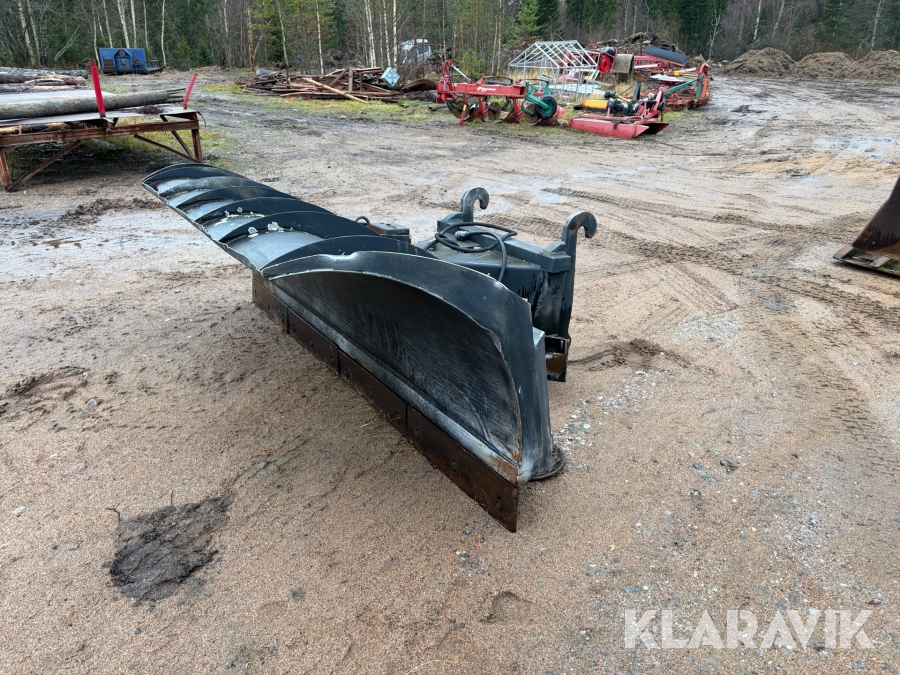 Svängbart Plogblad med fjädrande skär, 320cm