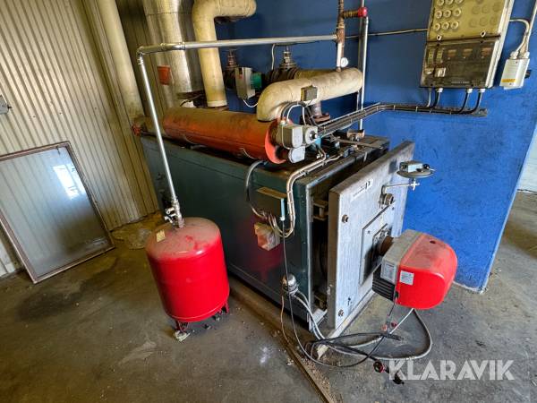 Oljepanna Parca Norrhammar PN 72 PV med oljebrännare SueMax