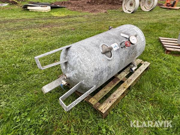 Tryckluftstank Gävle halvan tryckkärl AB - 300L