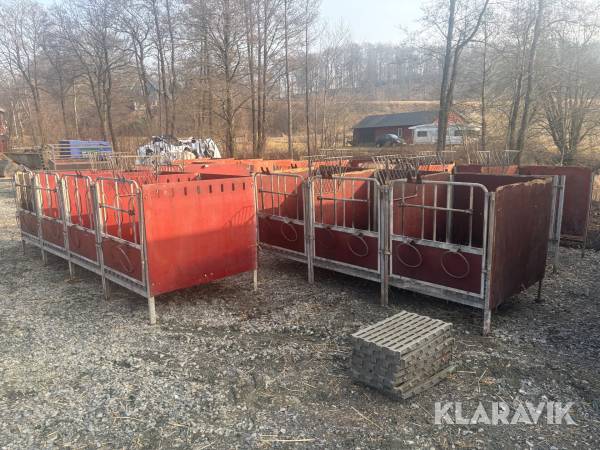 Kalvboxar 17 st Delaval