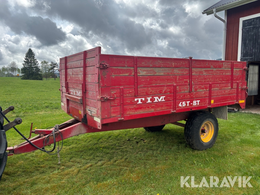 Spannmålskärra/Tippkärra TIM 4,5T-BT