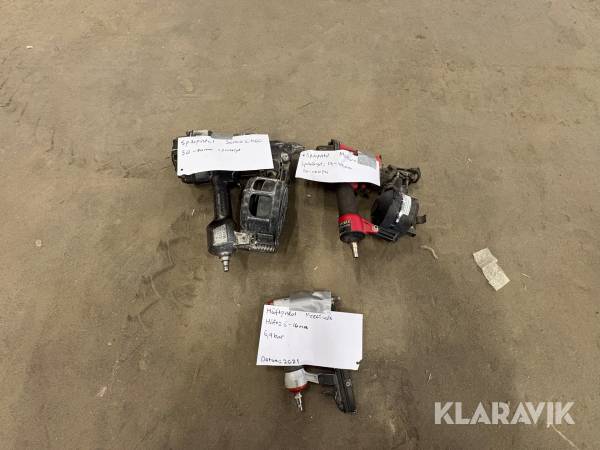 Parti med Spik/Häftpistoler Senco, Montana, Meectools