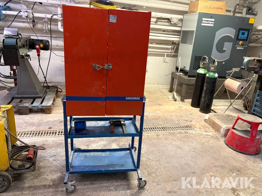 Verktygsskåp Kangaroo med verktyg