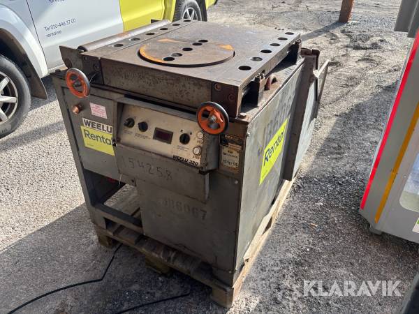 Bockmaskin armeringsjärn Weelu 320