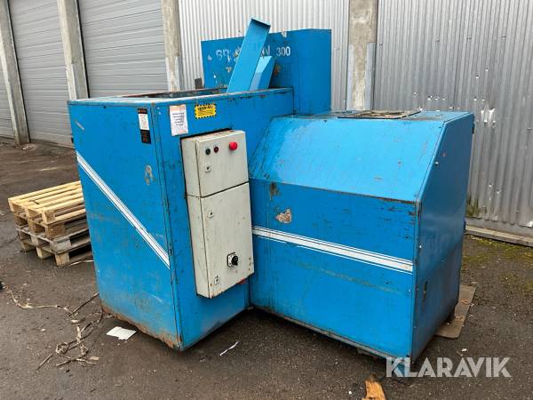 Komprimator Morinders Verkstäder Brickman 300 avfallspress