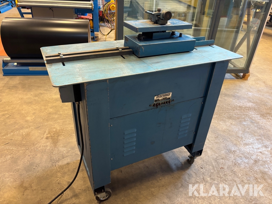 Upptagare för rörfals, pittsburger och vinkelfals Lockformer