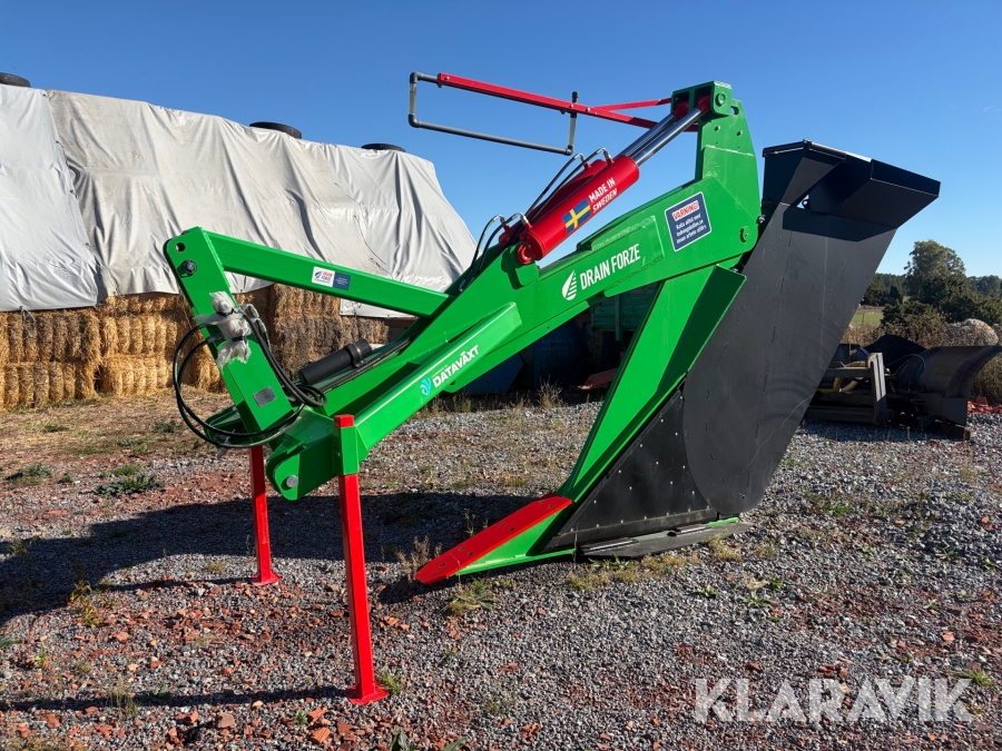 Täckdikningsplog Drain Forze DF16