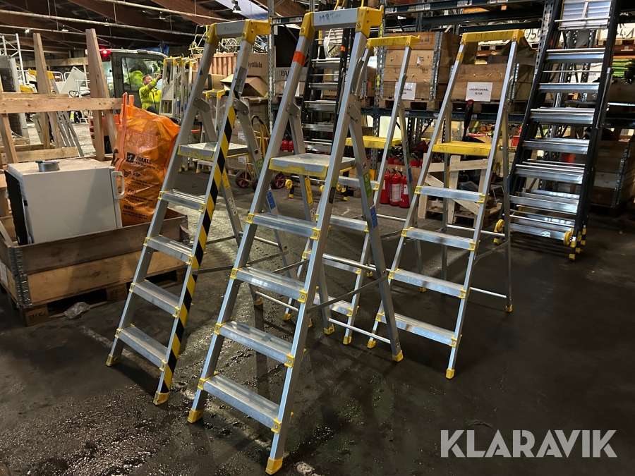 Trappstegar Wibe WTS 55Pn-5s 5-stegs  4 st