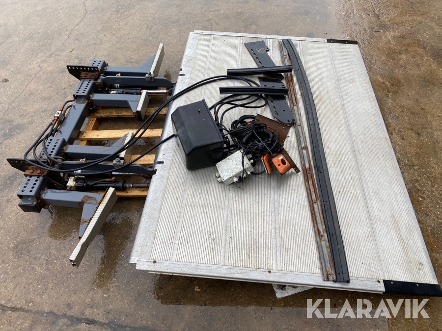 Bakgavellyft Zepro Z75-110 SA i aluminium