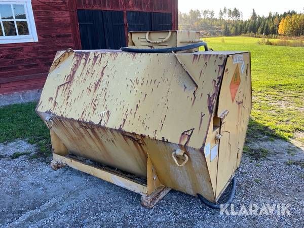 Dieseltank J-O Herm 1500liter