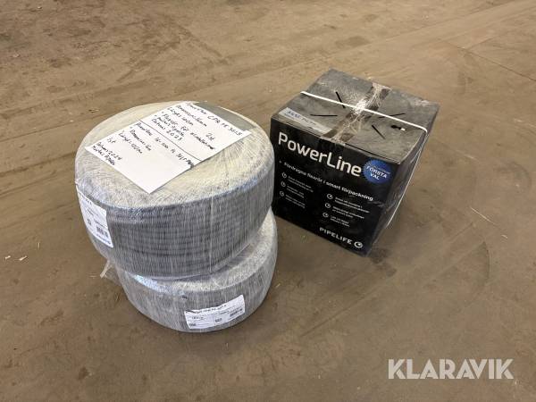Fördragna Flexrör Pipelife Powerflex CDR FK  3GI.5 & Powerline 16-100  PL 3GI.5 PN/FK