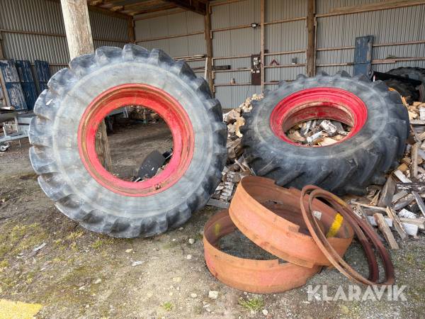 Dubbelmontage Kleber 20.8R38 2 st