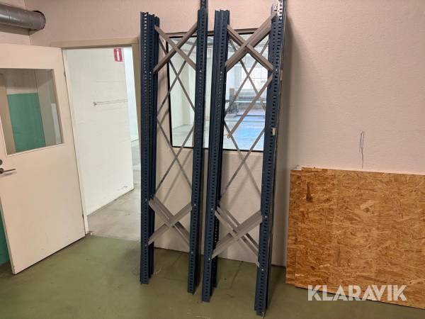 Lagerhyllor 13st sektioner