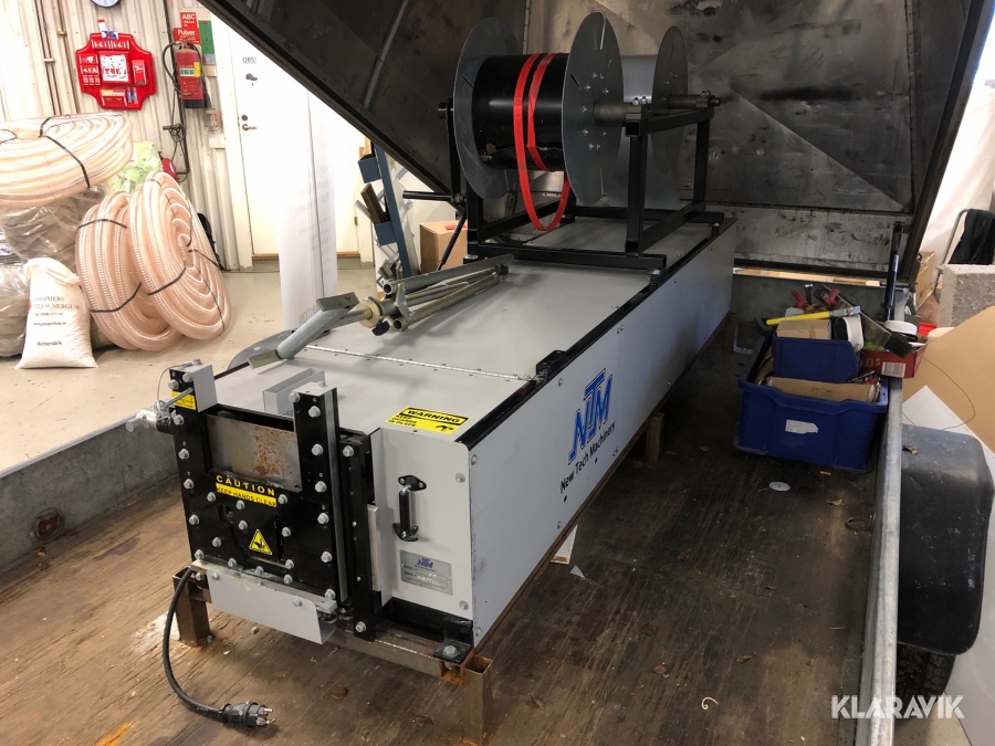 Maskin för tillverkning av skarvfria hängrännor New tech machinery