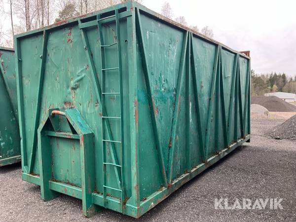 Container på lastväxlarram Terflex IF 37000