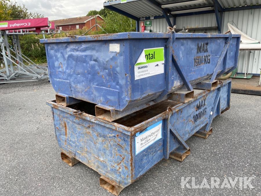 Slodor / Materialbaskrar 2st