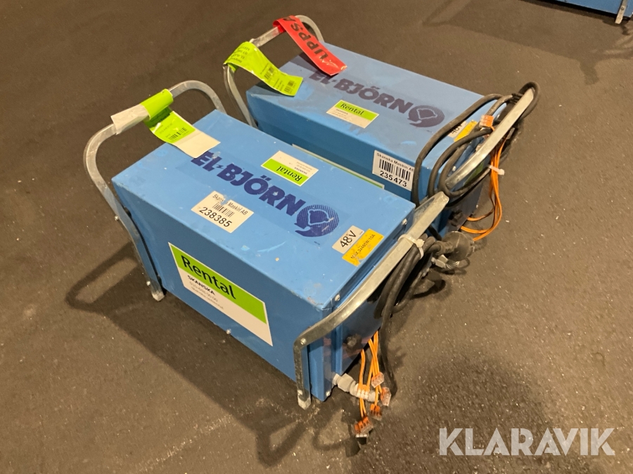Belysningstransformator El Björn BT 348 1,44 kVA 2 st
