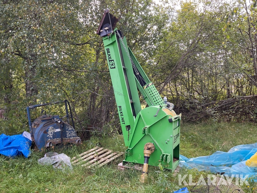 Vedprocessor Bilke S3 för koppling till traktor