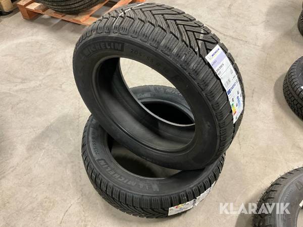 Personbilsdäck/Friktion Michelin Alpin 6 205/55R16 2st (nya)