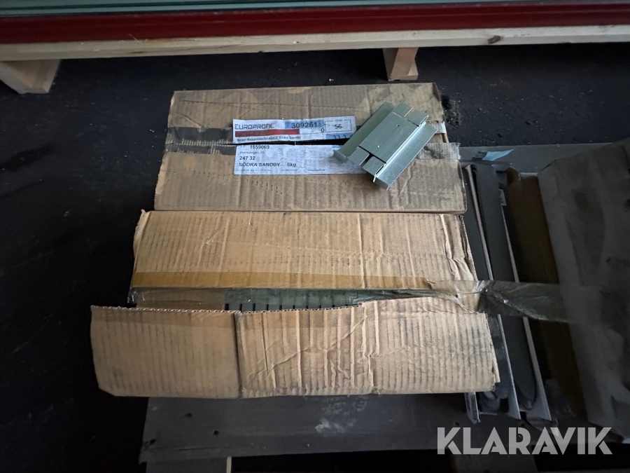 Kortlingsbeslag Europrofil BK 15-0.7