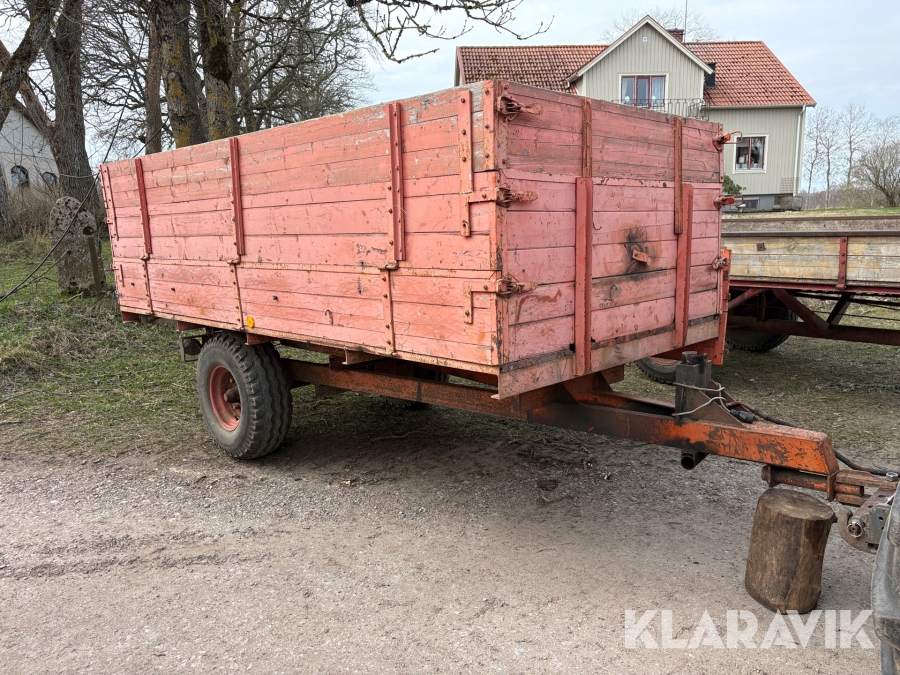 Tippkärra/spannmålskärra