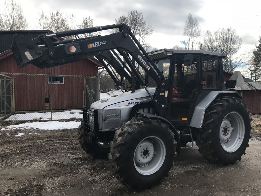 Traktor med lastare Lamborghini GP75 Classic