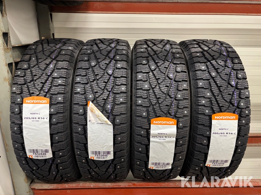 Vinterdäck Nordman 205/65R16C 4st