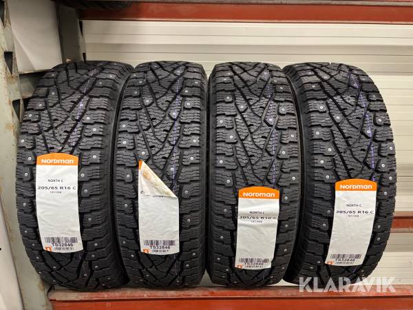 Vinterdäck Nordman 205/65R16C 4st
