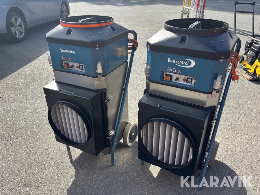 Luftrenare 2st Dustcontrol DC AIRCUBE 2000