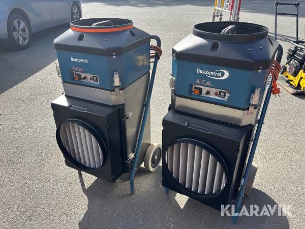 Luftrenare 2st Dustcontrol DC AIRCUBE 2000