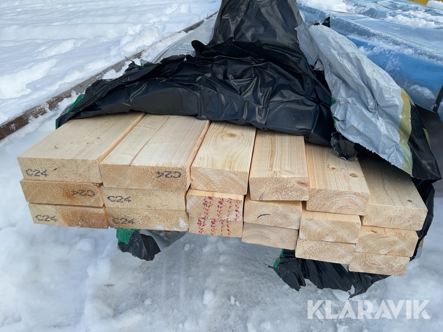 Regelvirke 45x145 45x95 18st