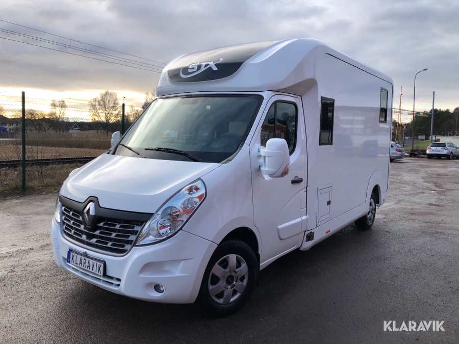 Hästbuss Renault Master Horsebox