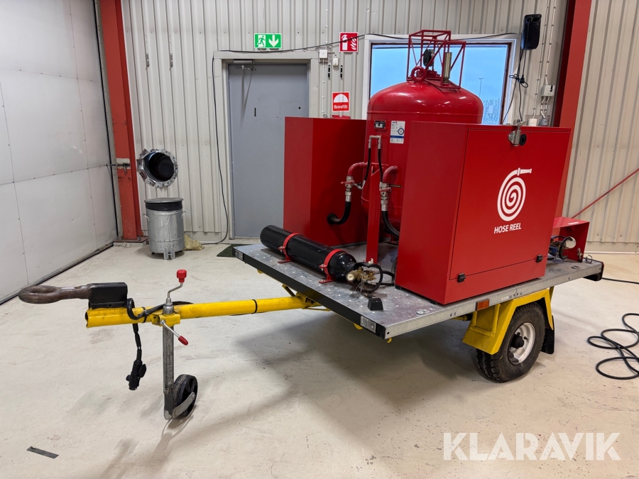 Brandsläckare A.B.S. Fire Fighting mobil brandsläckare