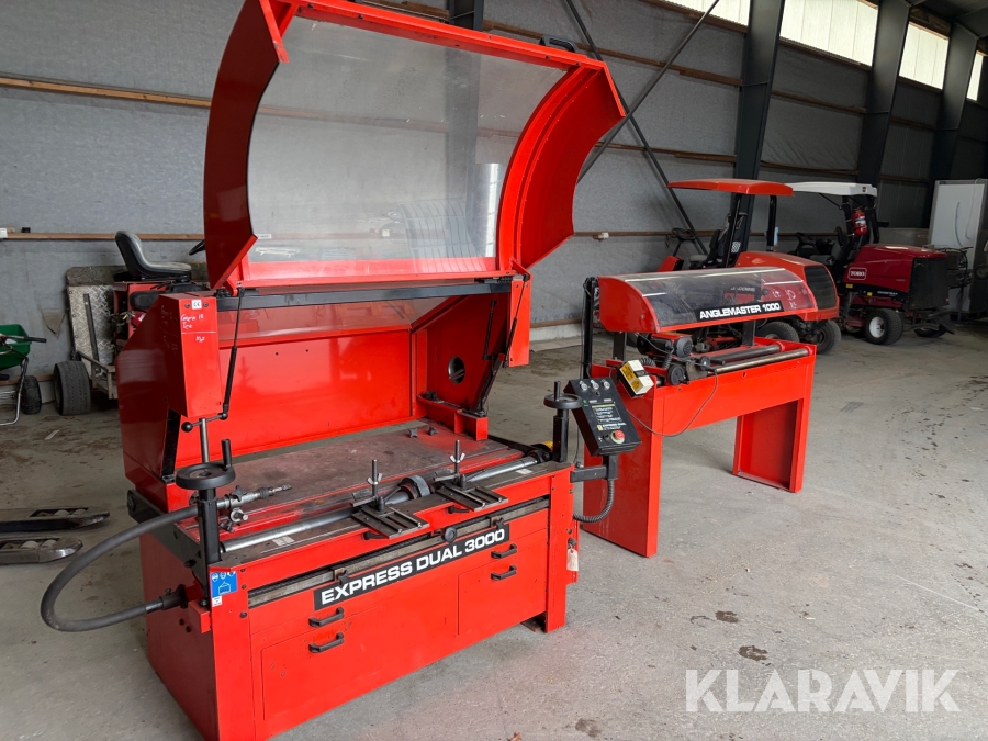 Cylinderslip till gräsklippare och bottenblad slip Bernhard Express dual 3000, Anglemaster 1000