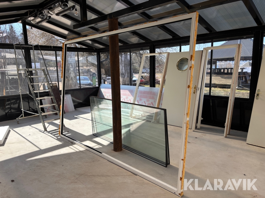 Skjutdörr glas Pressglas EN12150