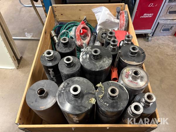 Diverse kärnborr