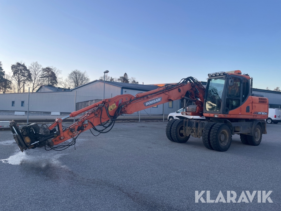Hjulgrävare Doosan DX 160 W