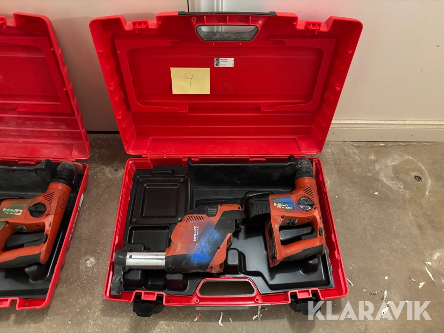 Borrhammare Hilti TE 4-A22 med dammsugare